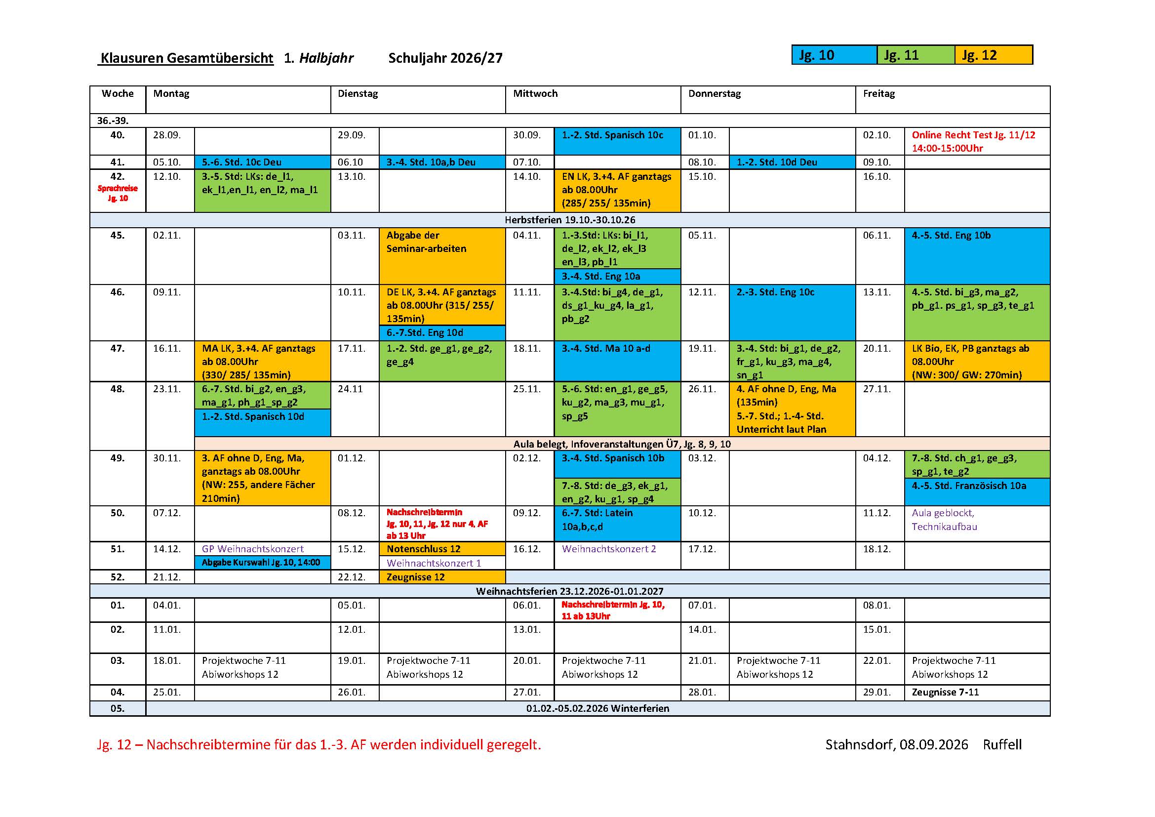 Klausurplan2HJ25 26 JG 10 12 Stand 25.02.2026